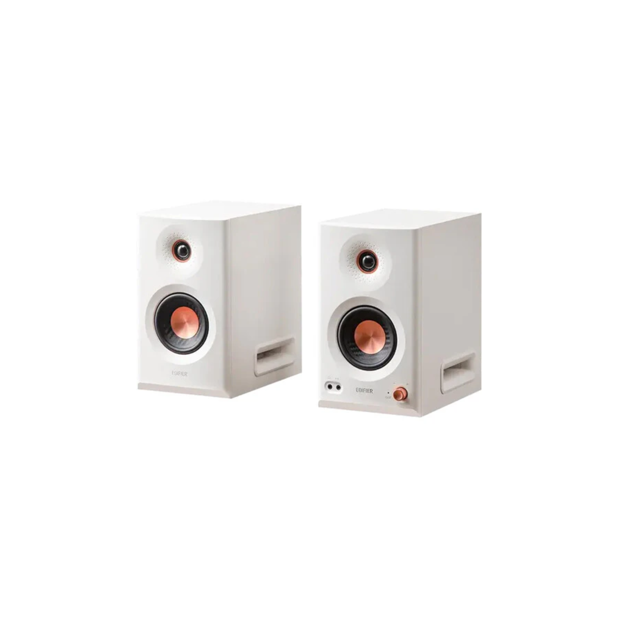 Edifier MR5 - Tri-Amped 110 Watts 5 Inches Wireless Powered Studio Monitor Bookshelf Speaker (White) (Pair)