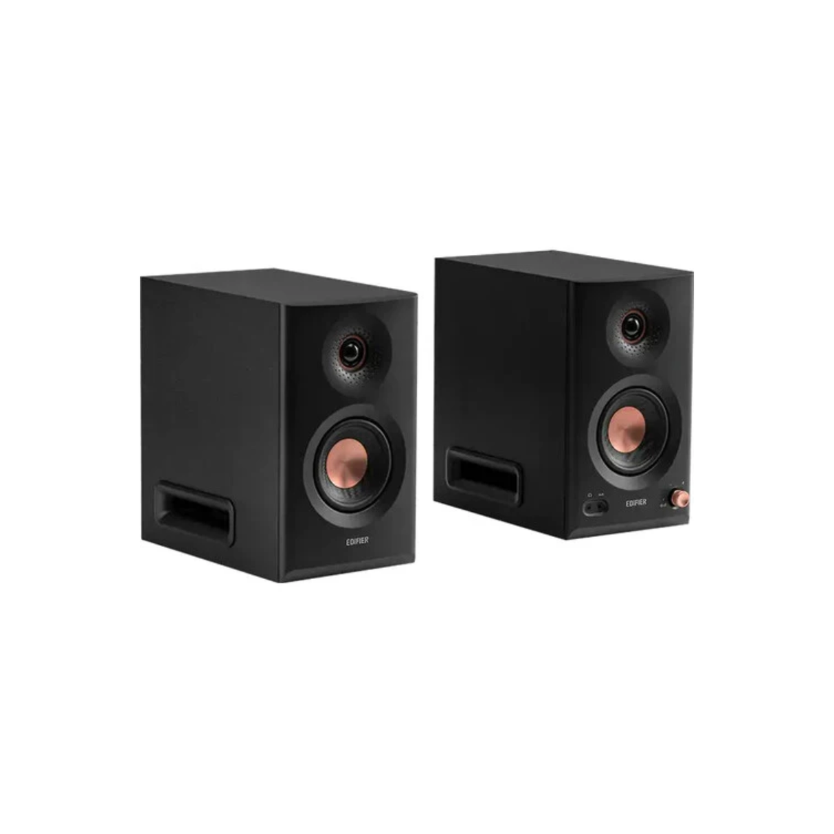 Edifier MR5 - Tri-Amped 110 Watts 5 Inches Wireless Powered Studio Monitor Bookshelf Speaker (Black) (Pair)