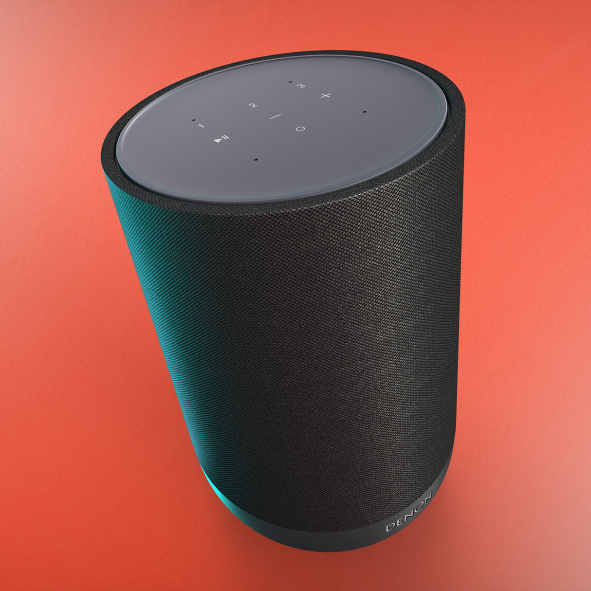 Denon Home 200 - Wireless Smart Powered Speaker by HEOS With Dolby Atmos Music (Charcoal)