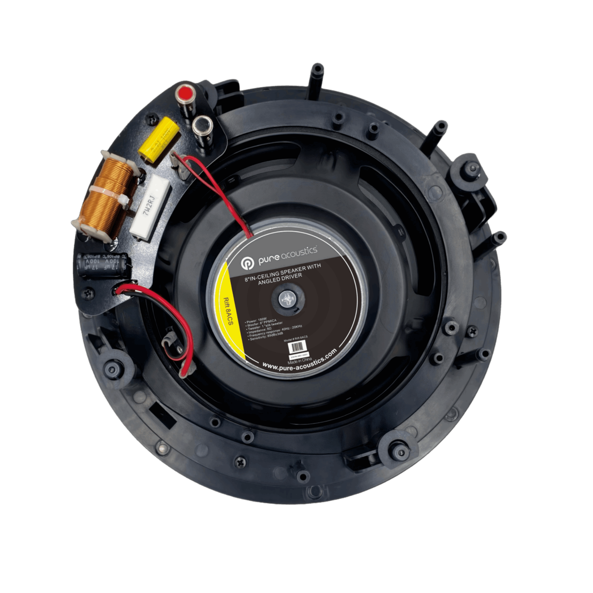 Pure Acoustics Rift 8ACS - 8 inches 2 Way angled In-Ceiling Speaker (Each)