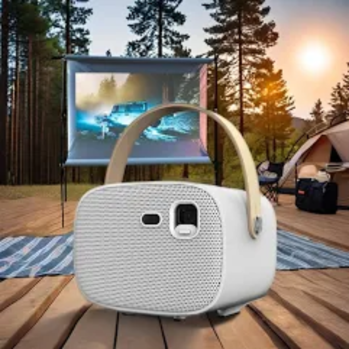 Wowoto M8 - 1080P Full HD DLP Mini Smart Android Portable Projector