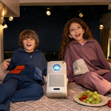 Yaber T2 Plus - Google TV Smart 1080P Full HD Projector Portable Projector with Rechargeable Battery