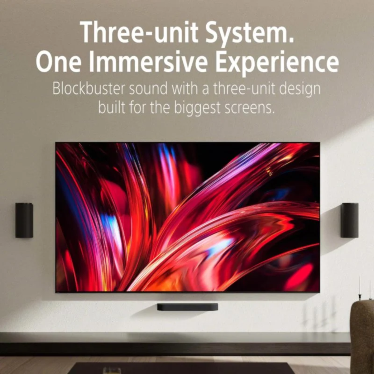 Sony Bravia Theatre Trio (HT-A8+ SA-SW3) - Home Theater Three-Unit Audio Dolby Atmos Home Theatre System With Wireless Subwoofer SW3 (IMAX,Dolby Atmos/DTSx,360RA,Voice Zoom3,Alexa & Google,8K/4K HDR)