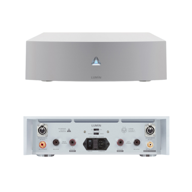 Lumin Amp - Dual Mono Power Supply and Integrated Amplifier