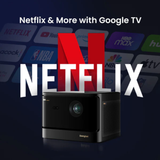 Dangbei DBOX02 PRO - 2450 Lumens Google TV 4K UHD Laser Projector