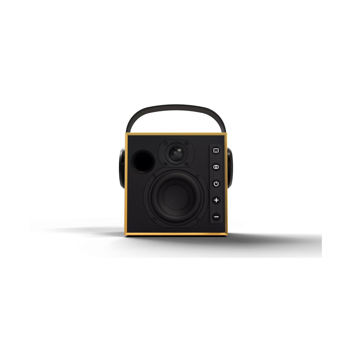 Morel Biggie - High-Fidelity Wireless Portable Bluetooth Speaker (Golden Glow)