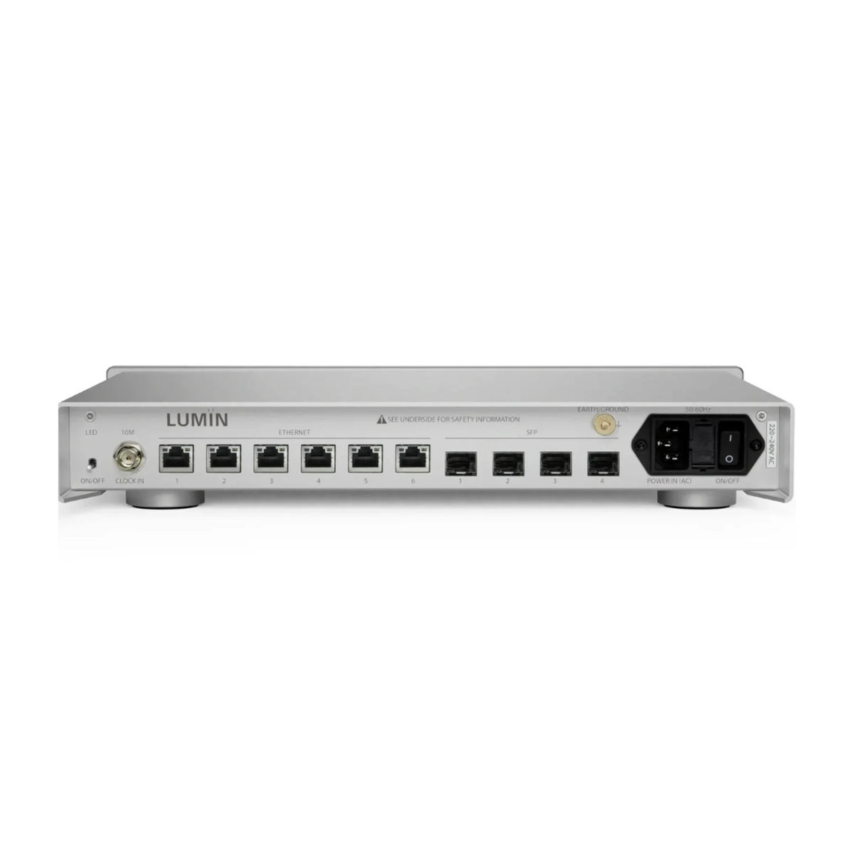 Lumin N1 - 10 Port Audiophile Network Switch (SIlver)