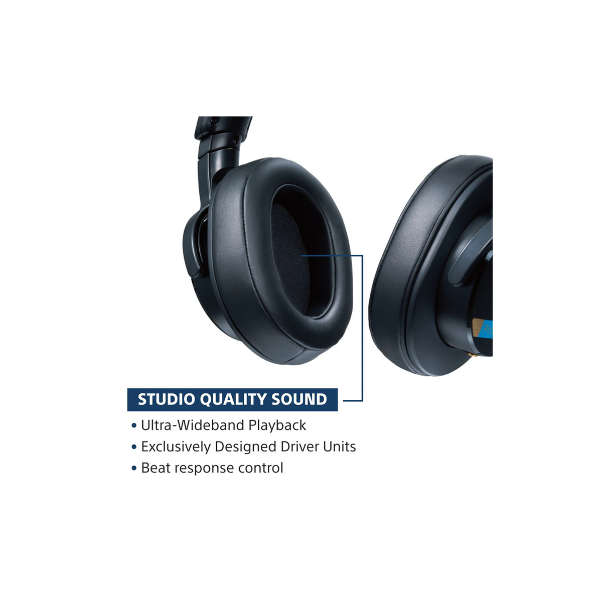 Sony MDR-M1 Wired High Resolution Monitor Headphones, Closed Back Design for Audiophile (Black)