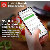 Instant Vortex Plus 6L Air Fryer, 6-in-1 with 360° EvenCrisp Technology, Touch Control Panel, Uses 95% Less Oil, Air Fry, Roast, Grill, Bake, Reheat & Dehydrate, 1500W, PFOA-Free & BPA-Free
