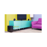 Cabasse Eole 4 - 2.1 On-Wall Speaker Package (Black)