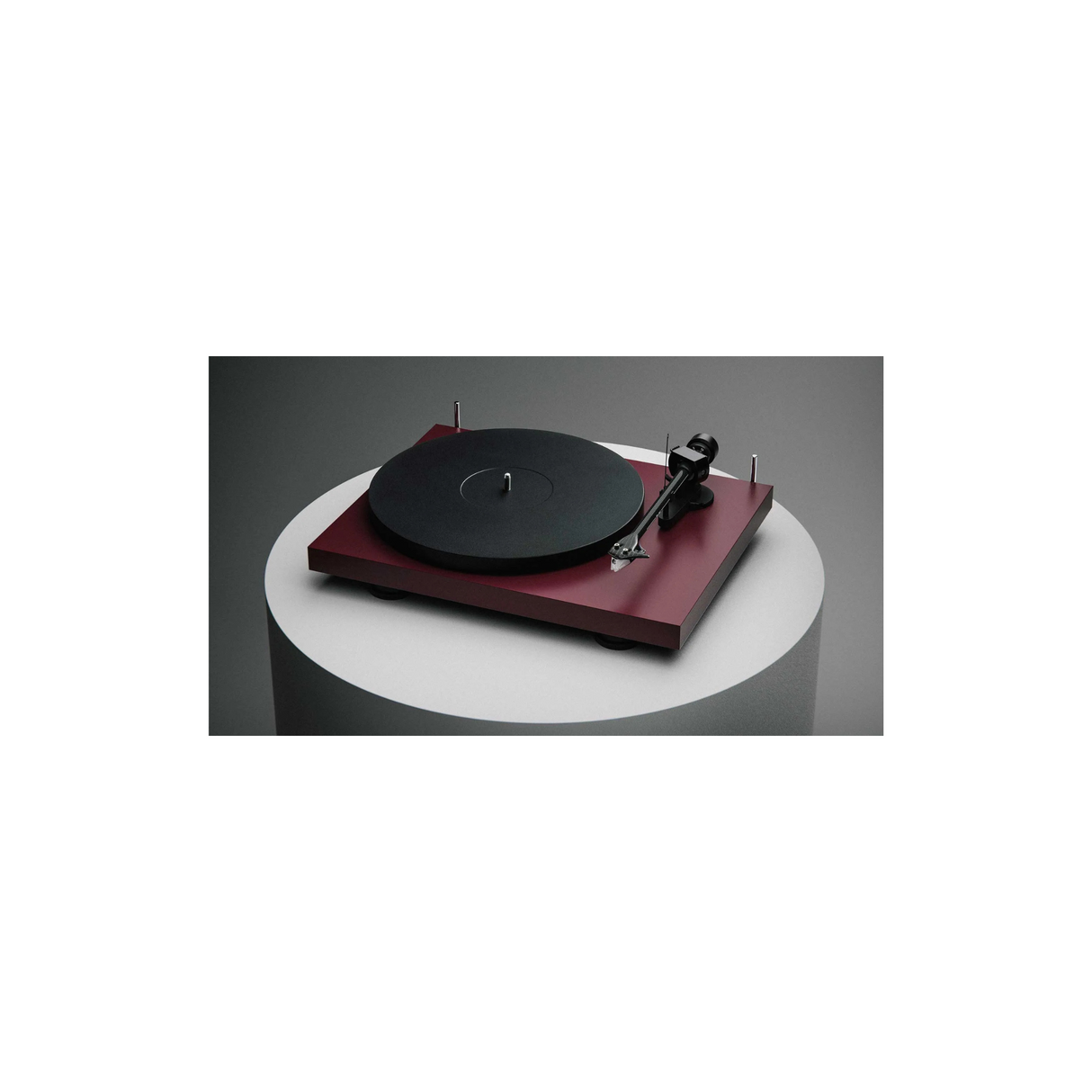 Pro-Ject Audio Debut EVO 2 - Manual Two-Speed Turntable (Satin Walnut Veneer)