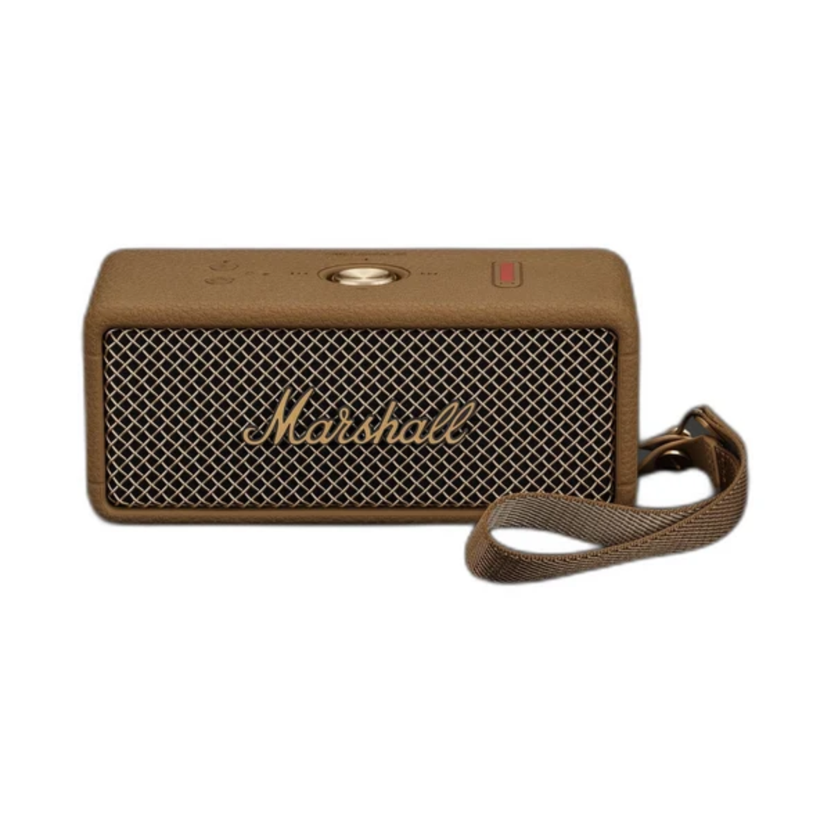 Marshall Emberton III Compact Portable Bluetooth Speaker with 32+ Hours of Playtime (Brown)