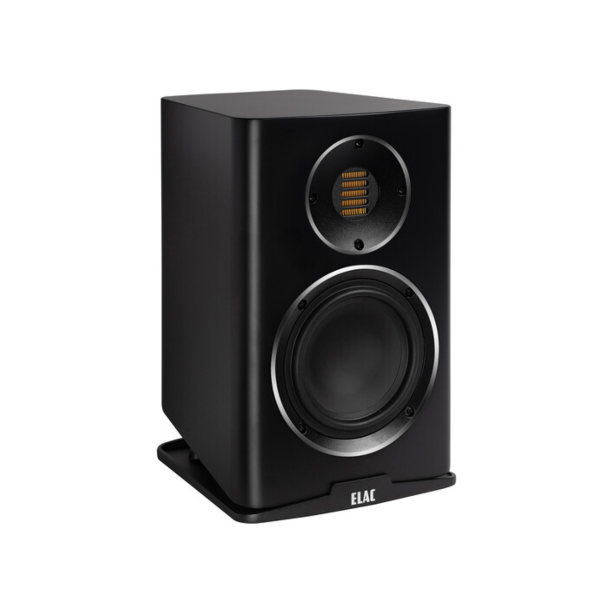 Elac Carina BS243.4 - 2-Way Bookshelf Speakers (Satin Black) (Pair)
