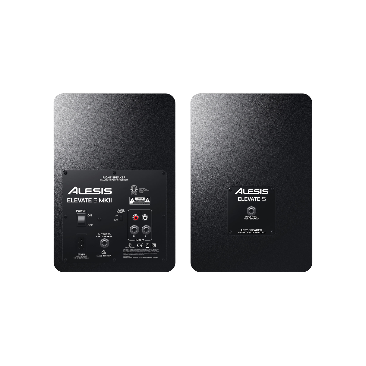 Alesis Elevate 5 MKII - 40 Watts 5" Two-Way Active Powered Monitor Speakers (Pair)