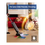 Tineco Floor One S9 - Artist Steam Wet Dry Vacuum Cleaner, High-temp Steam Cleaning, 22kPa Suction, 360° SmoothDrive, Anti-Tangle Design, 185°F Flashdry, Long Runtime,