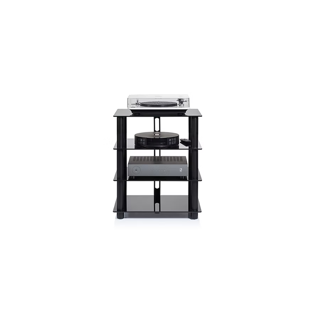 Norstone EPUR 4 Hifi AV Rack (Black)