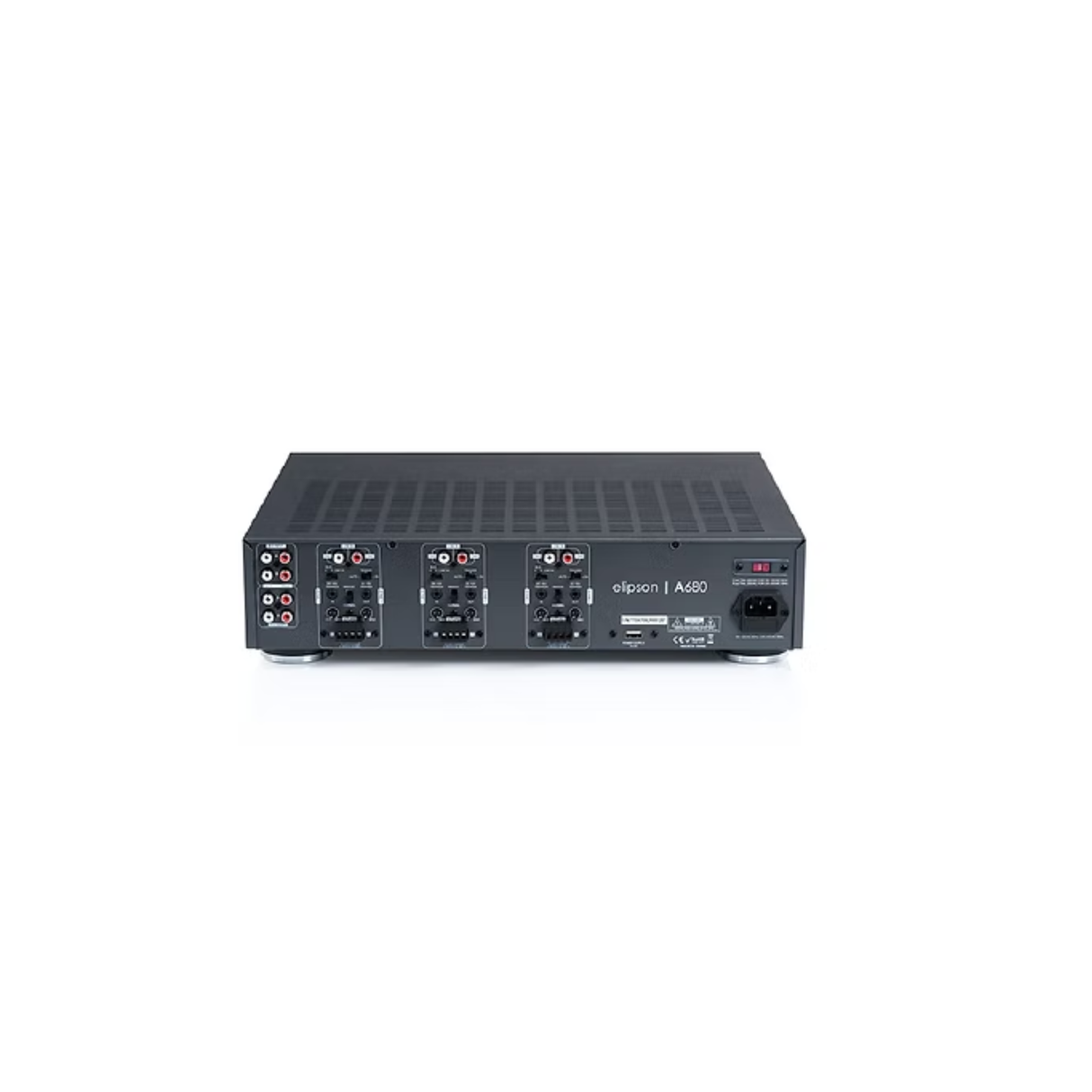 Elipson A680 - 6 Channel, 3 Zones Multi Zones Power Amplifier