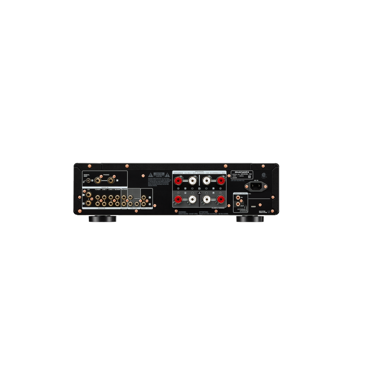Marantz MODEL 50 - 2 Channel Premium Pure Analog Stereo Integrated Amplifier (Black)