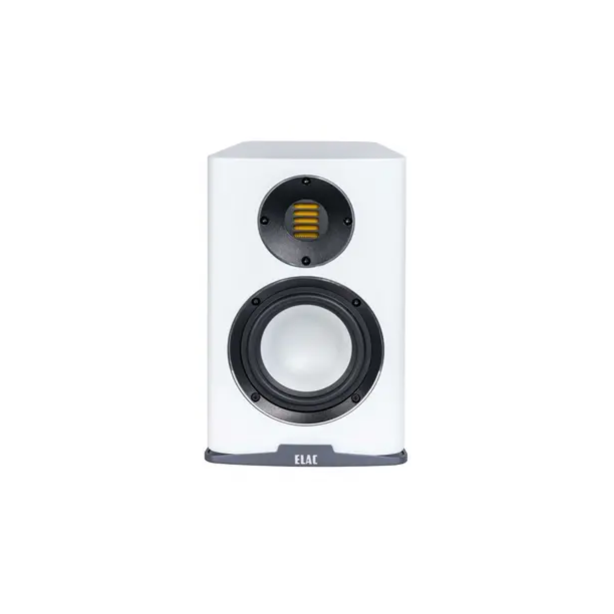 Elac Carina BS243.4 - 2-Way Bookshelf Speakers (Satin Black) (White)