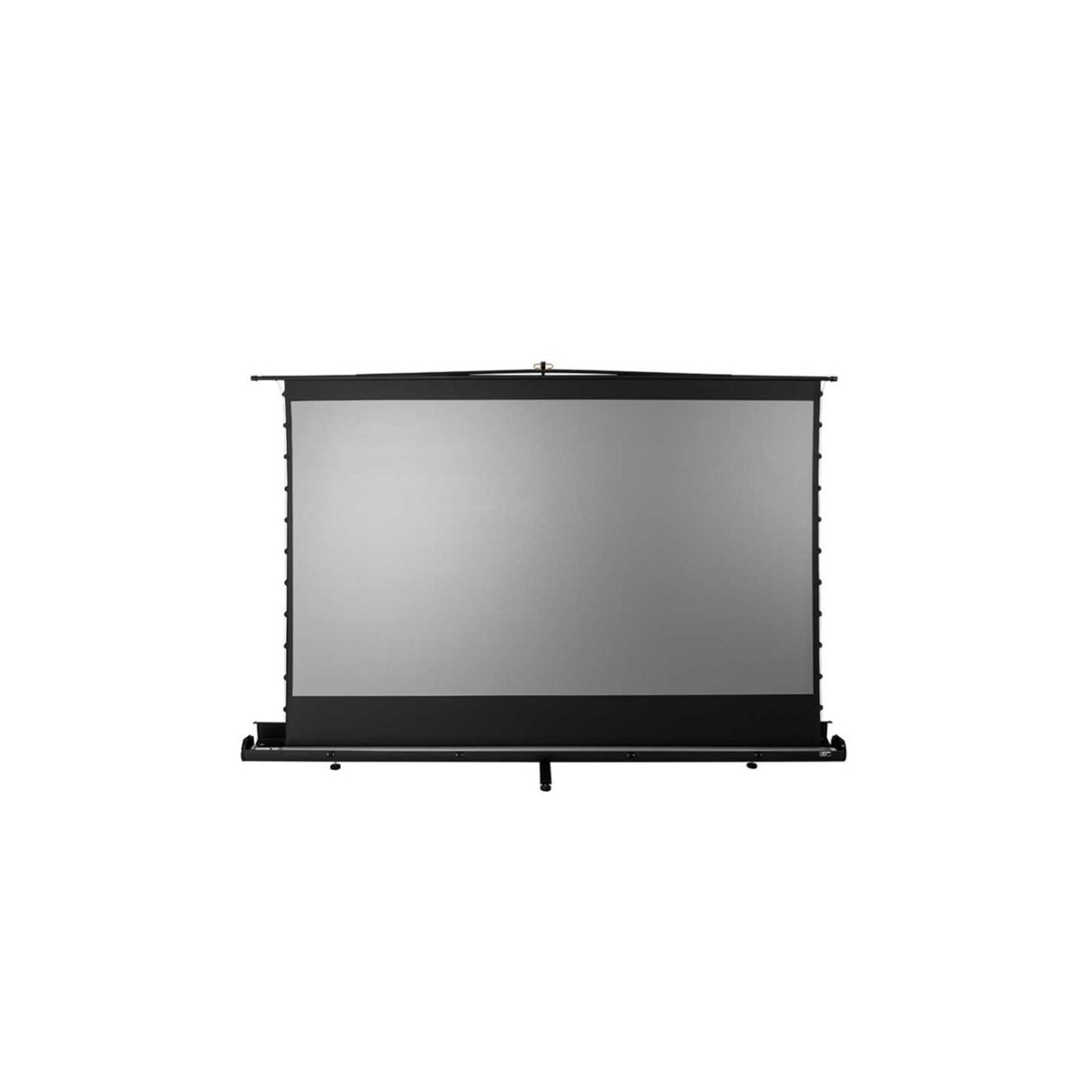 Elite Screens FT113UH-C4D ezCinema Tab-Tension CineGrey 4D Series - 113 Inches 4K UHD Portable Ambient Light Rejecting Manual Floor Rising Projector Screen