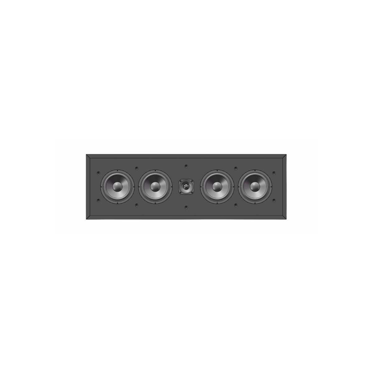 Pure Acoustics Rift F65C - 4 Way 6.5 Inches In-Wall Speaker (Each)