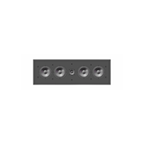 Pure Acoustics Rift F65C - 4 Way 6.5 Inches In-Wall Speaker (Each)