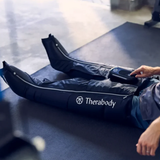 Therabody JetBoots Prime- Compression Massage Boots - Fully Wireless Air Circulation Muscle Recovery Device for Complete Pain Relief- Remote System with TruGrade & FastFlush Technology