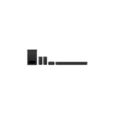Sony Bravia Theatre System 6 (HT-S60) Dolby Atmos/DTS:X Soundbar 5.1 Channel Home Theatre with Powerful subwoofer & Wireless Rear Speakers