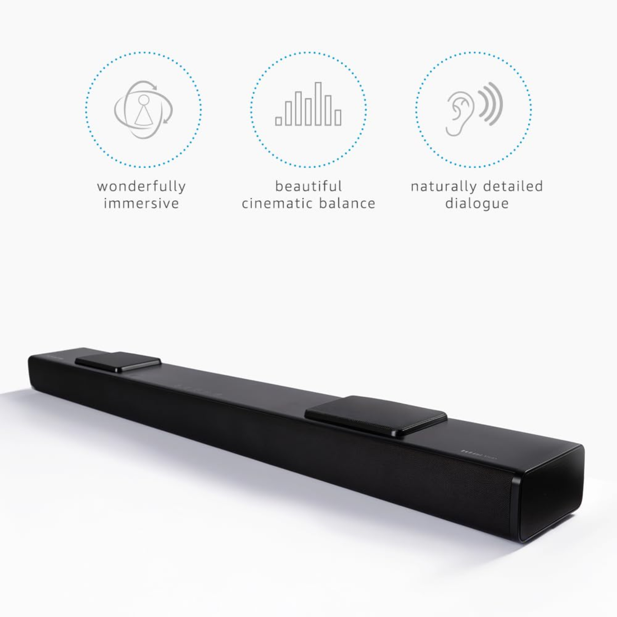 Sonodyne SAMA 7000 Dolby Atmos Soundbar with Wireless Subwoofer, 850W, 5.1.2 Channel with Up-Firing Atmos Height Speakers