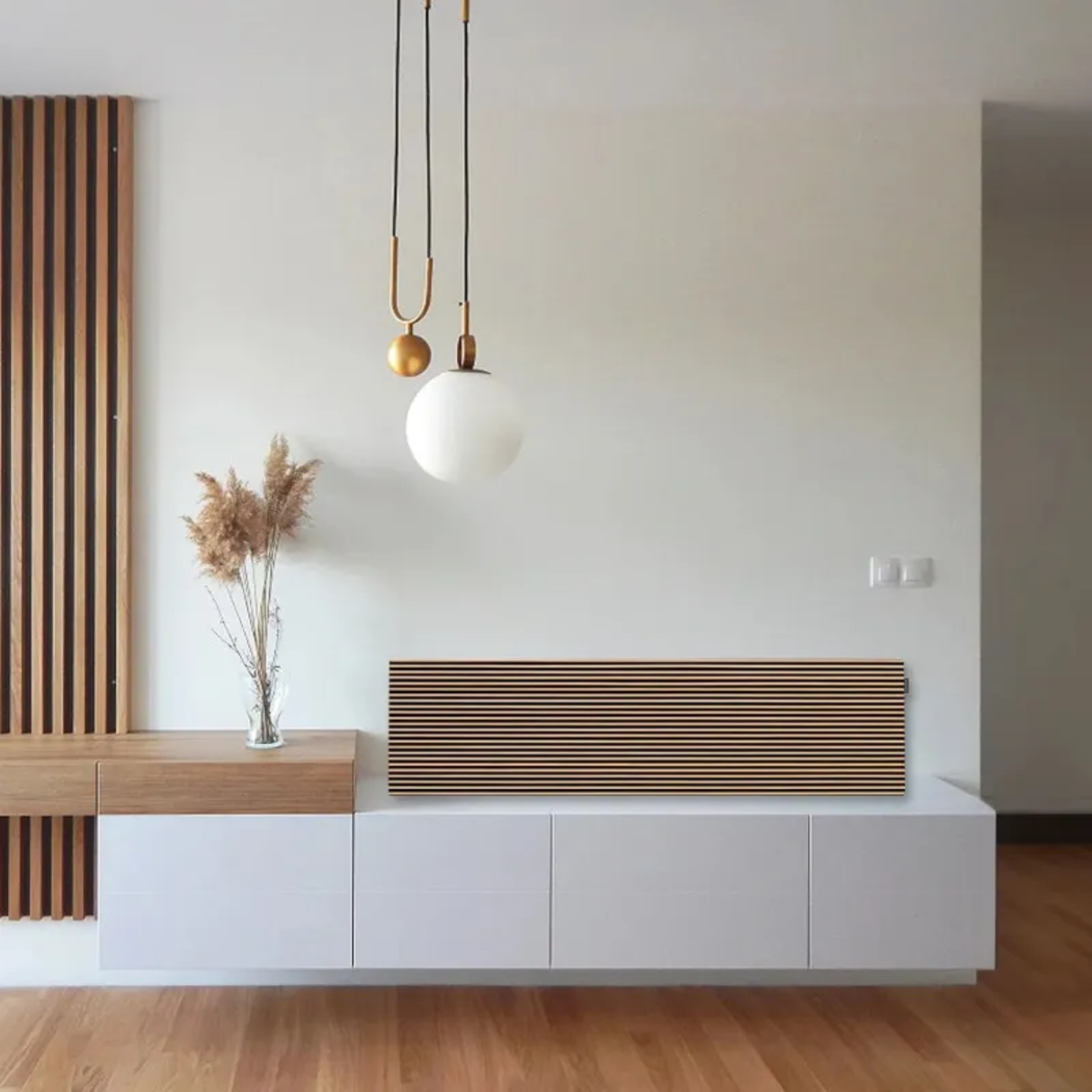 Canvas Solo Soundbar (Wood Finish, Light Oak)