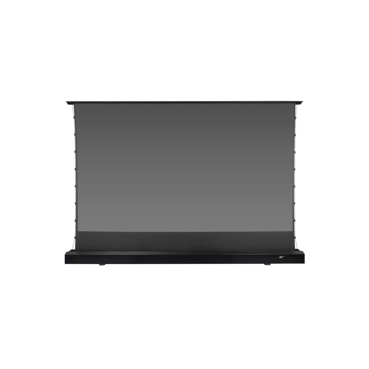 Elite Screens FTE101UH2-CLR Kestrel Tab-Tension CLR Series - 101 Inches 4K UHD Grey Ceiling Light Rejecting Ultra Short Throw Floor-Rising Projection Screen
