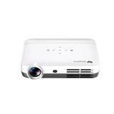 Wowoto H10S - Smart Portable Projector with Android TV, Native 1080P Full HD, Auto Focus, Wi-Fi 6 & Bluetooth