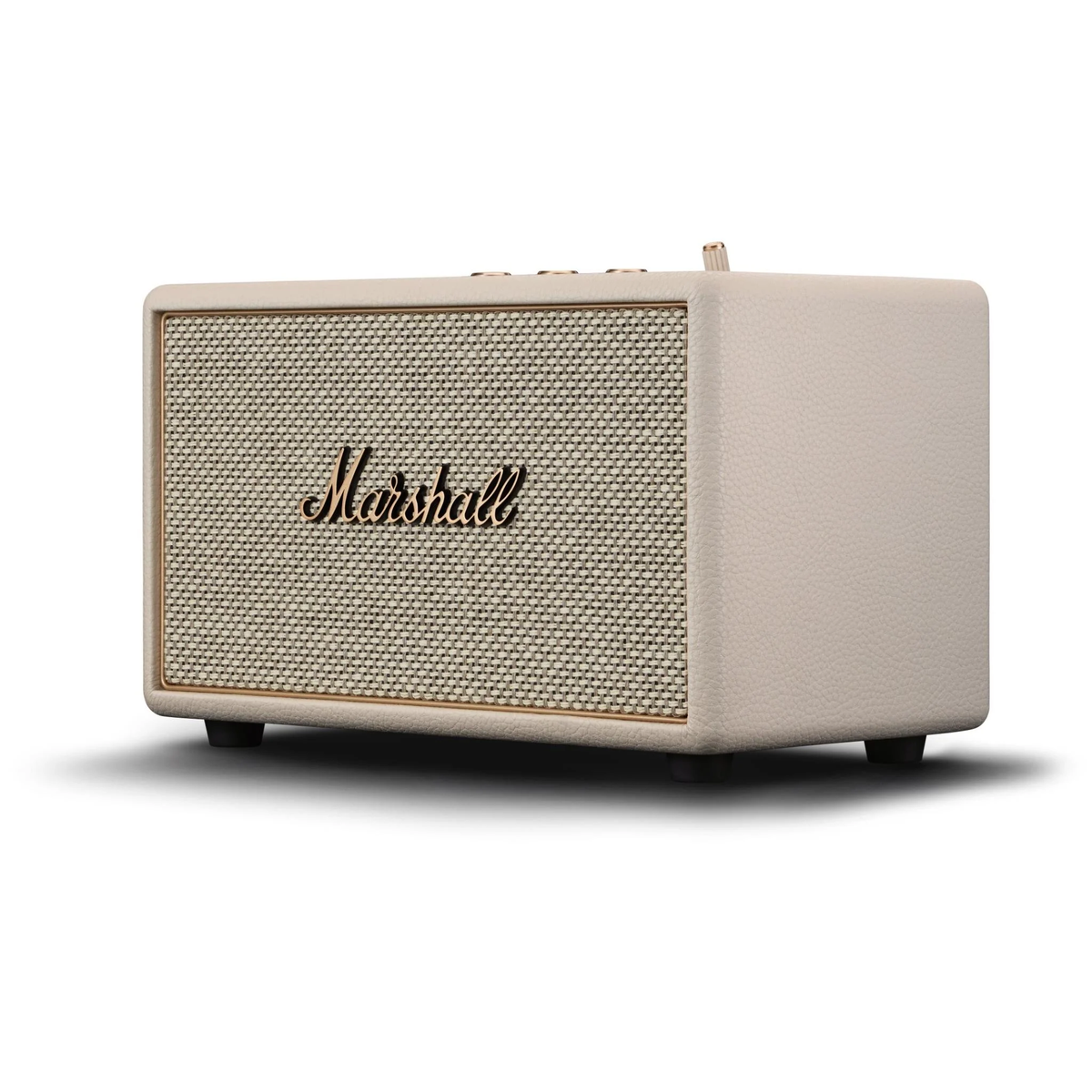 Marshall Acton IV Wired Connectivity Stereo Bluetooth Speakers with RCA or 3.5mm Input (Cream)