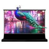 Vividstorm S Lite Hyper - 150 Inches Motorised Tension Floor Rising Lenticular ALR Projector Screen