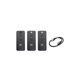 Elite Screens FTE101UH2-CLR3 Kestrel Tab-Tension CLR3 Series - 101 Inches 4K UHD Grey Ceiling Light Rejecting Ultra Short Throw Floor-Rising Projection Screen