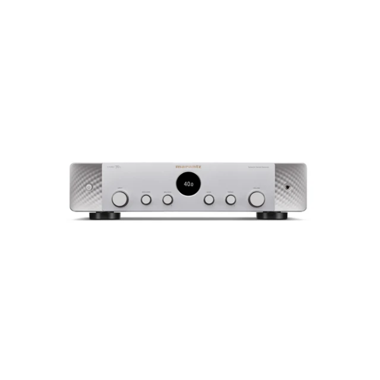 Marantz Stereo 70s Slimline Network Stereo Receiver (Silver) + Mission LX-6 MKII - 3-Way Floor Standing Speaker (Stereo Bundle Package)