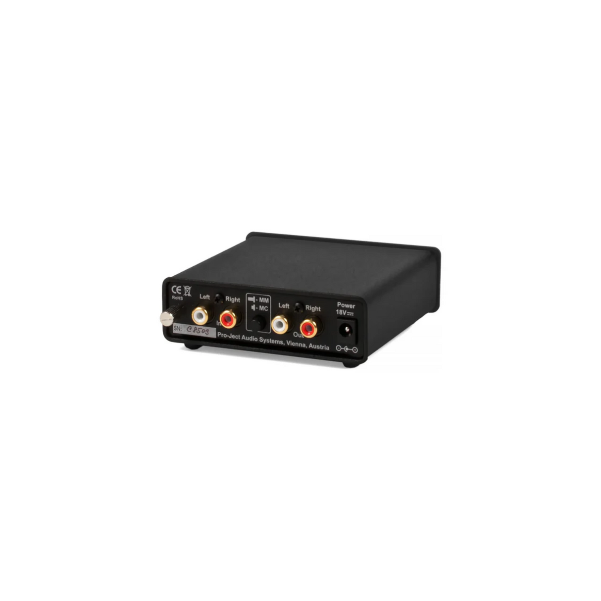 Pro-Ject Phono Box - DC MM/MC Phono Preamp (Black)