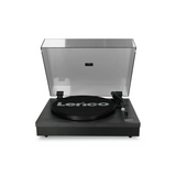 Lenco LS-300BK - Record Player with Bluetooth and two Bookshelf speakers (Black)