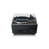 Lenco LS-470WA - Record Player with built-in speakers and Bluetooth (Walnut)