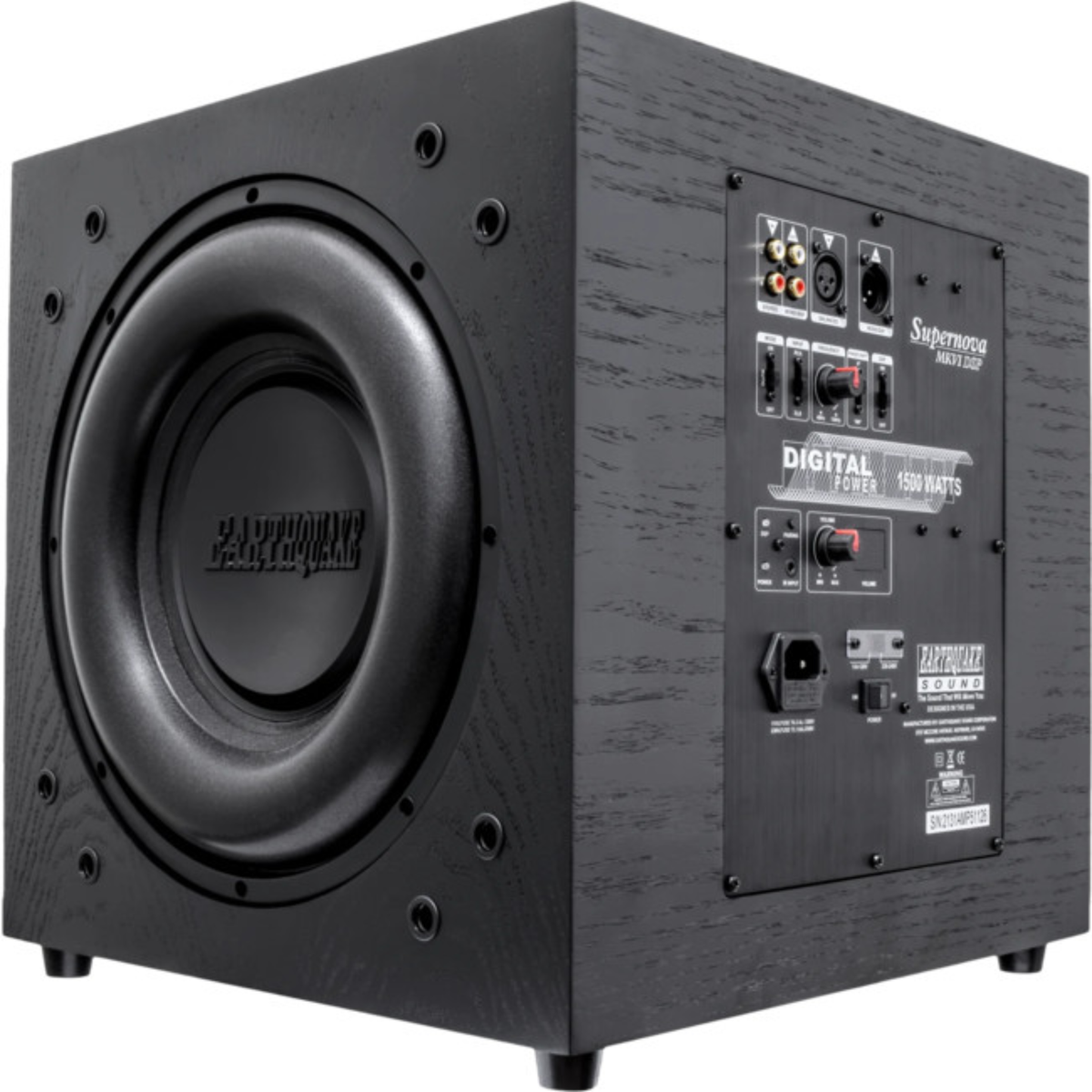 Earthquake MKVI-DSP12  - 12 Inches Powered Subwoofer (1000 Watts)
