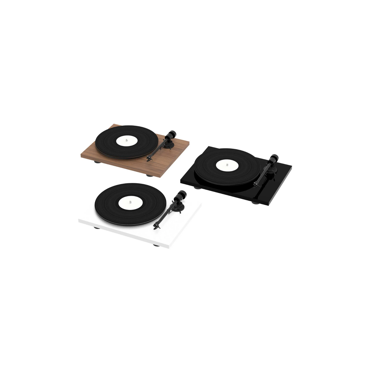 Pro-Ject T1 EVO BT Bluetooth Turntable - built-in MM phono preamp Turntable (Walnut)