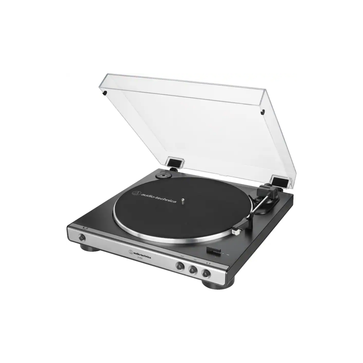 Audio Technica AT-LP60X-GM - Fully Automatic Belt-Drive Turntable (Gun-Metal Colour)