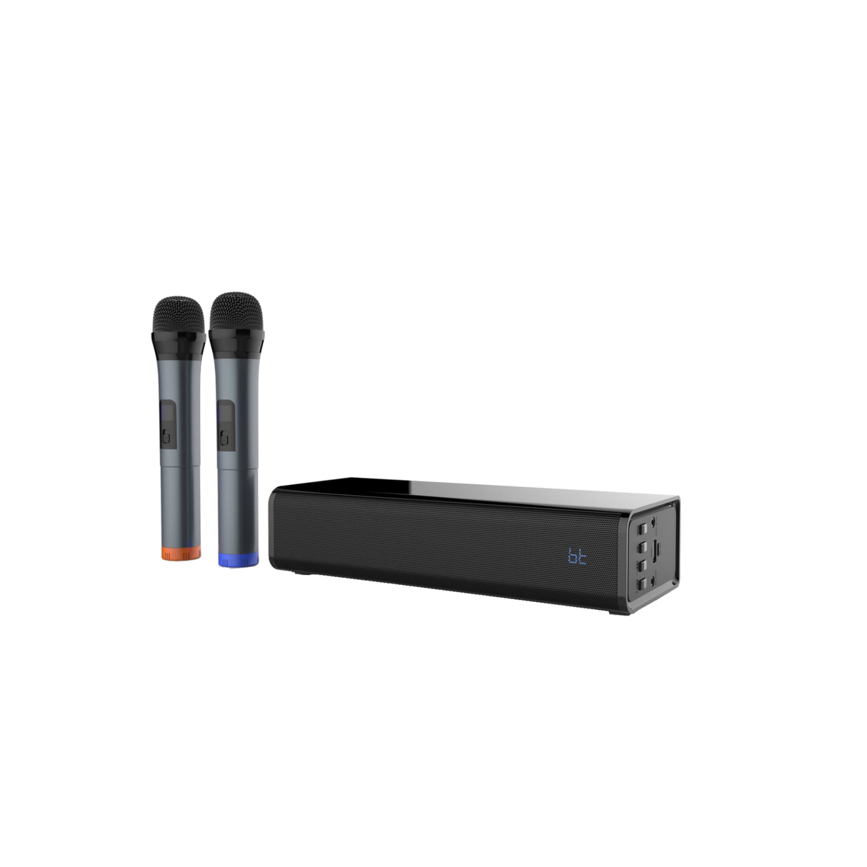 Pure Acoustics Sing Bar - Bluetooth Karaoke Soundbar with Dual Wireless Microphones