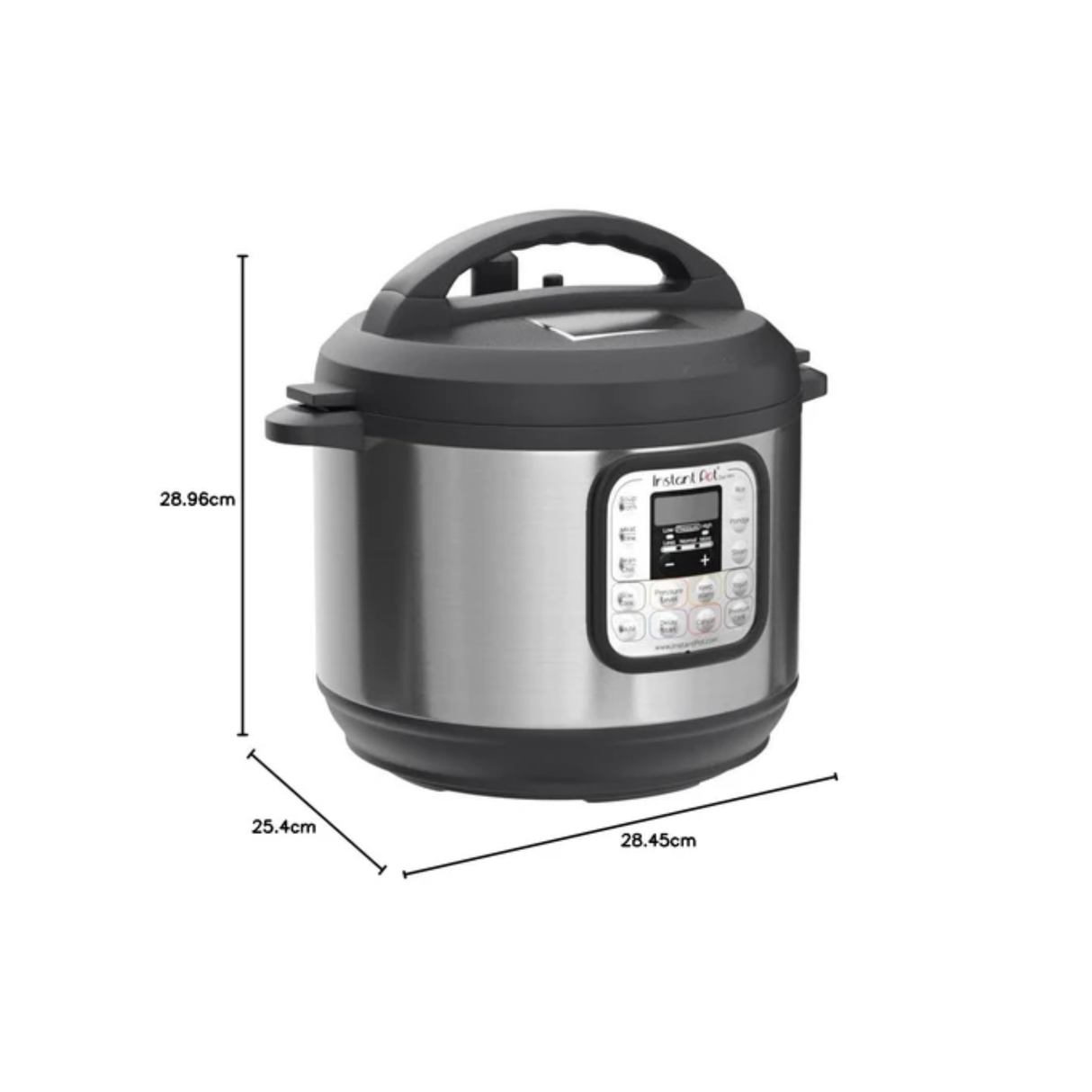 Instant Pot Duo 3QT (2.8L) 7-in-1 Electric Pressure Cooker, Multi Pot, SS304 Stainless Steel Inner Pot, Slow Cook, Rice Cooker, Steamer, Sauté, Yogurt Maker & Keep Warm