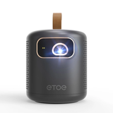 ETOE Dolphin - 1080P Full HD DLP Smart Portable Google TV Projector with Built In Battery