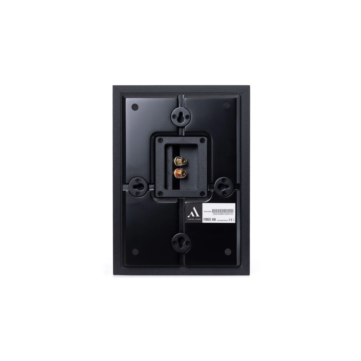 Argon Audio Forus 4 Wall - On-Wall Speaker (Pair) (Black)
