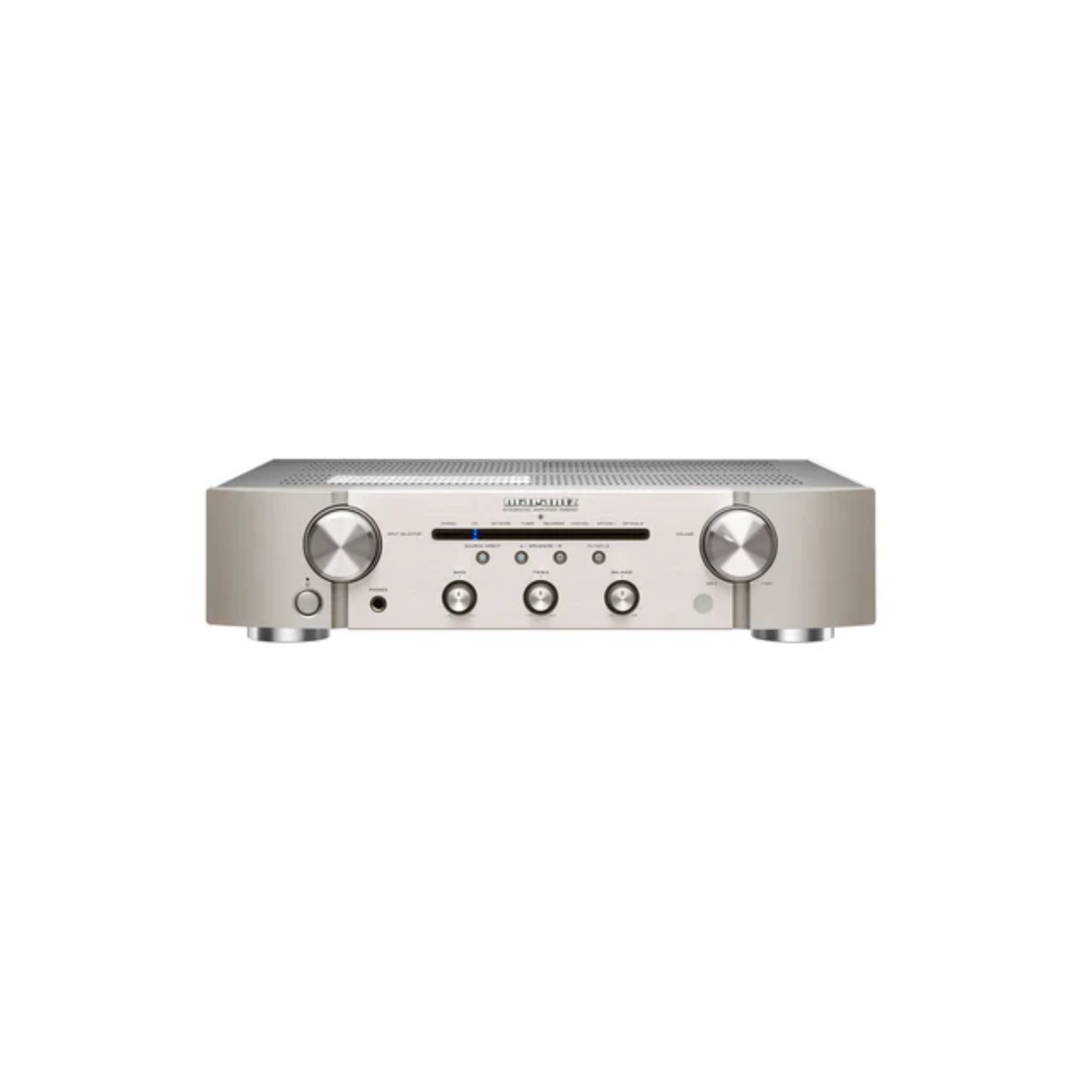 Marantz PM6007 Stereo Amplifier (Silver) + Mission LX-4 MKII Floor Standing Speaker (Pair) (Stereo Bundle Package)