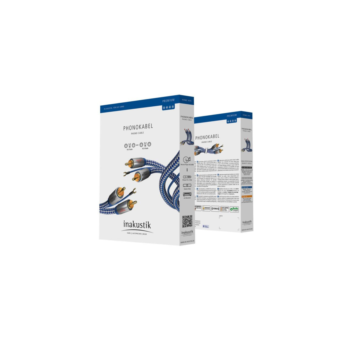 Inakustik Premium Phono Cable (1.5 Meter)