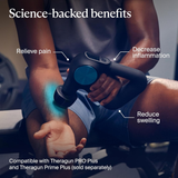 Theragun Cold Attachment for Deep Tissue Massage Gun , 3 Cold Therapy Temperature Levels for Pain Relief, Inflammation & Swelling Treatment, Compatible with PRO Plus, Mini Plus & Prime Plus