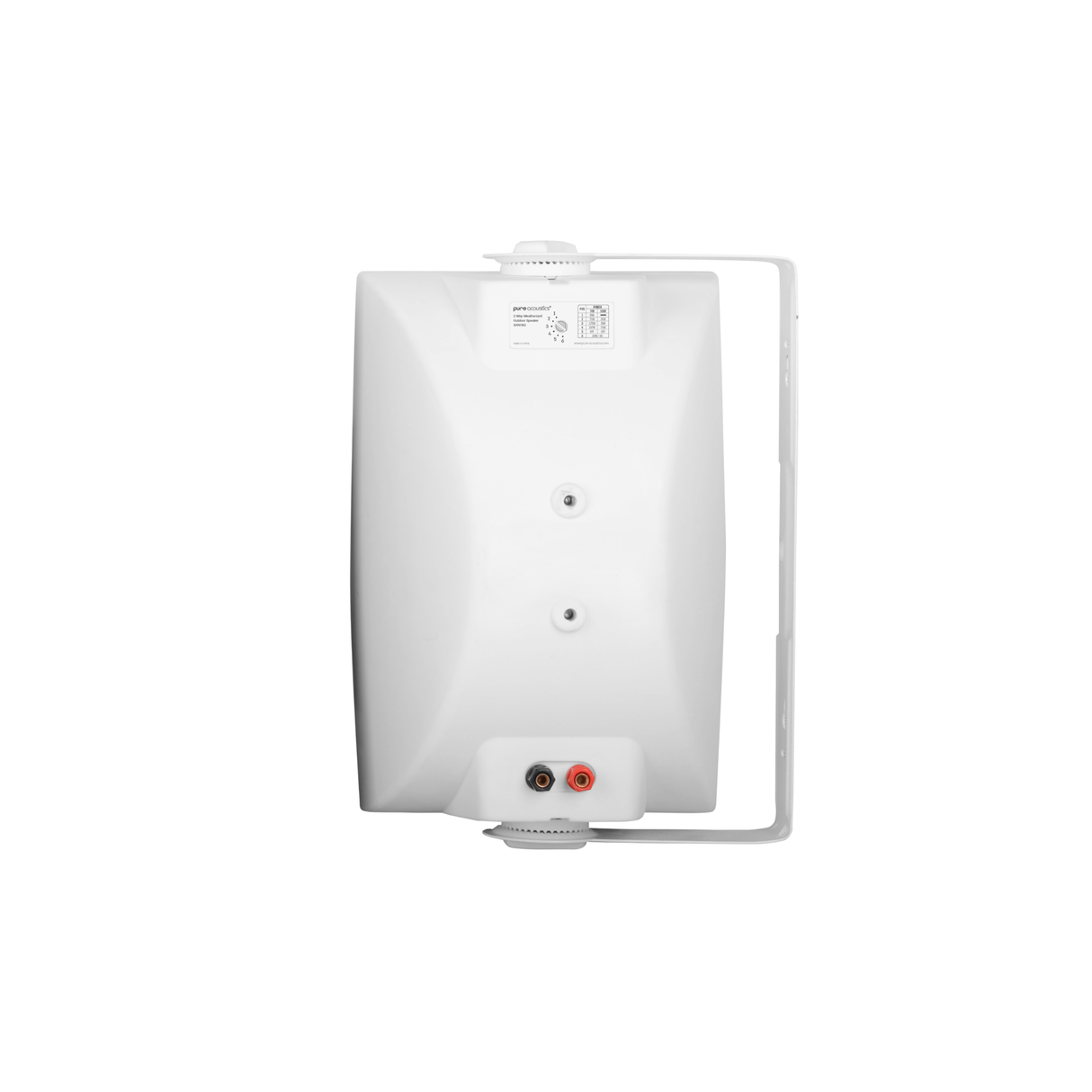 Pure Acoustics BLYSS V5T - 5.25 Inches Indoor/Outdoor On-Wall Speakers (Pair) (White)